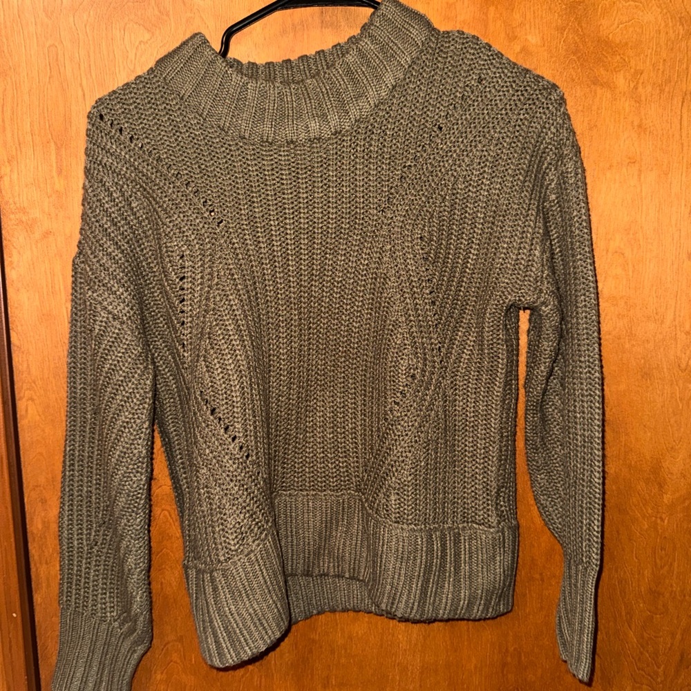 Women's Olive Knit Sweater